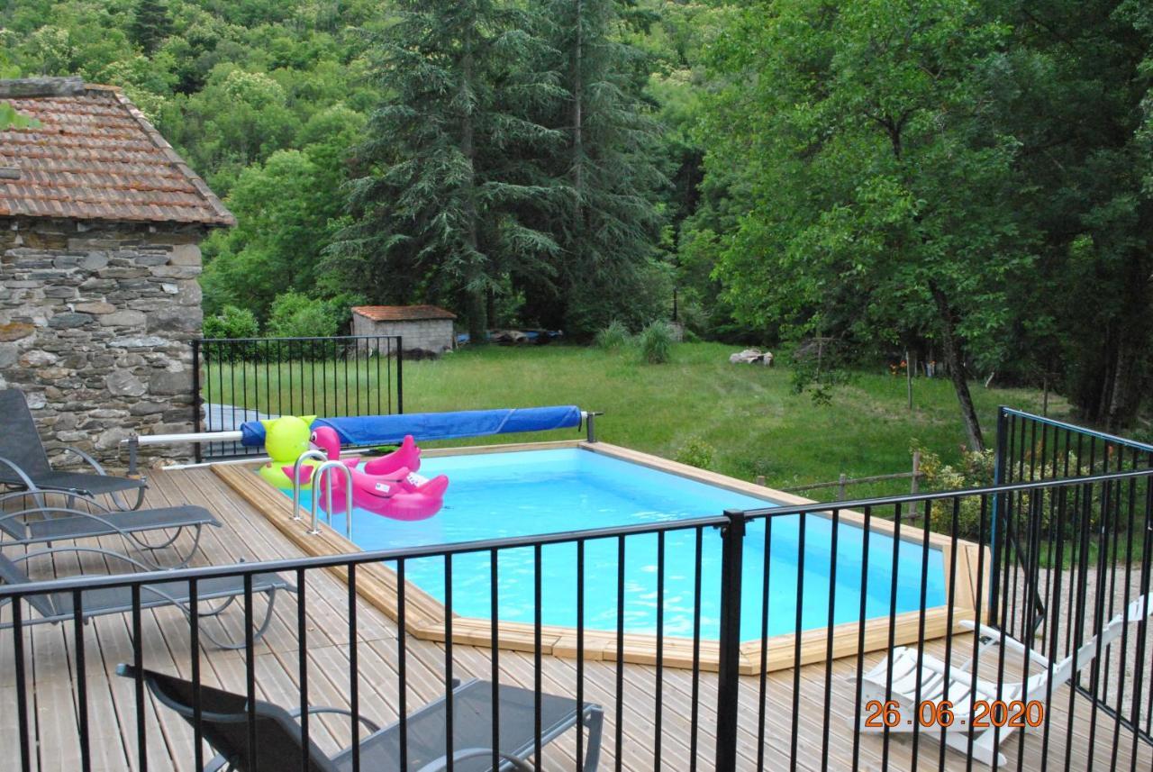 Alberguiere - Piscine Chauffee - Plancha - Barbecue Sainte-Croix-Vallee-Francaise Exterior foto