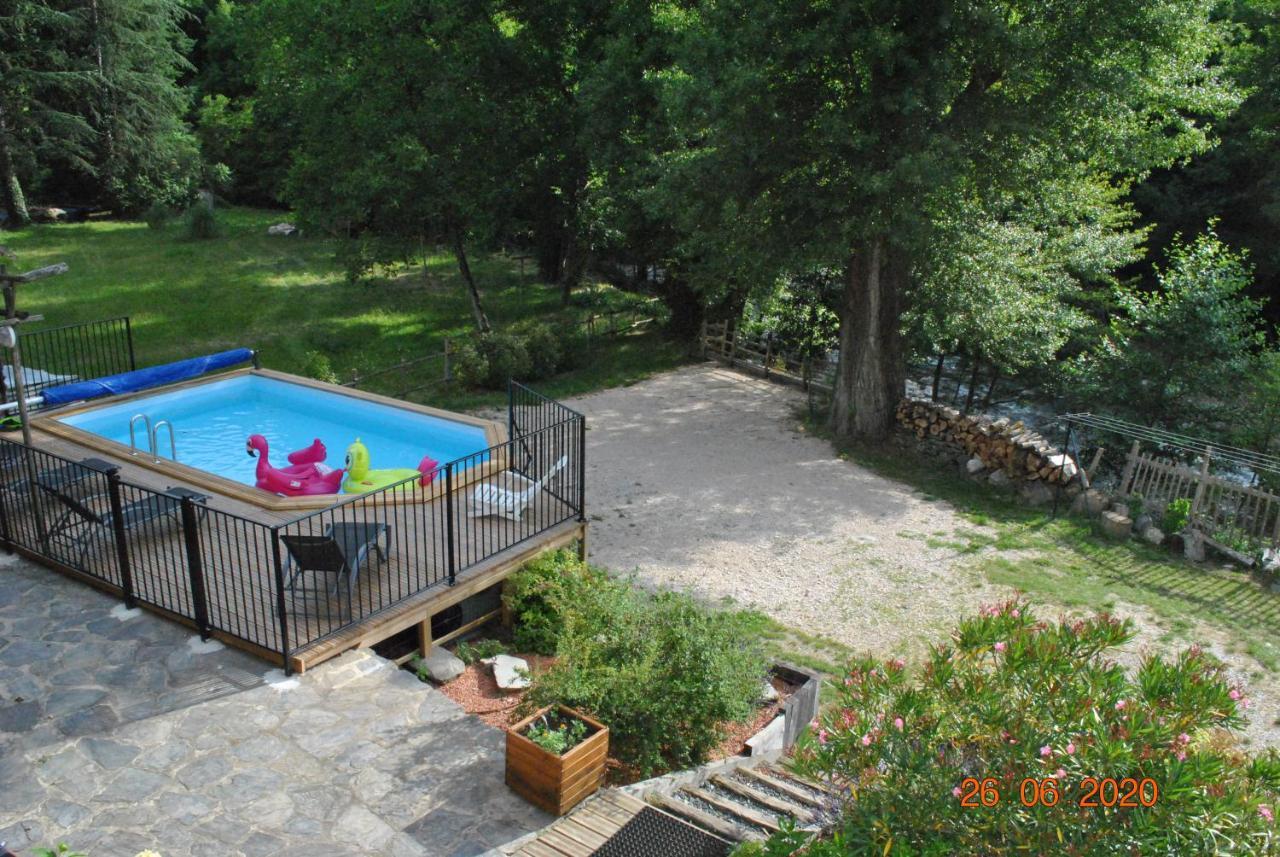 Alberguiere - Piscine Chauffee - Plancha - Barbecue Sainte-Croix-Vallee-Francaise Exterior foto